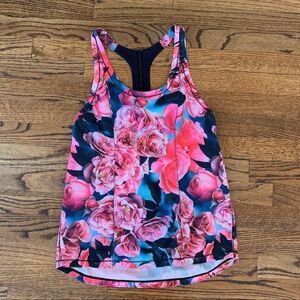 LULULEMON Lightened Up Singlet Secret Garden 6